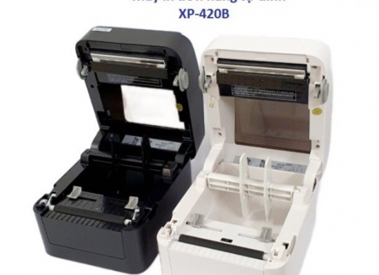 Máy in mã vạch Xprinter XP 420B Cổng mạng LAN
