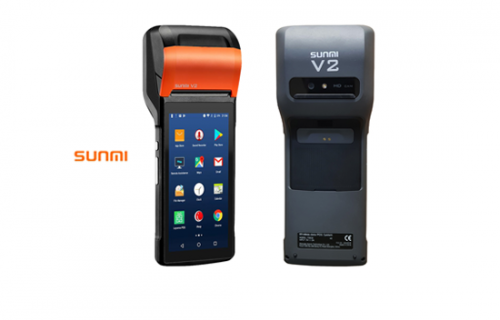 Máy POS bán hàng cầm tay SUNMI V2 (2G, 16GB)